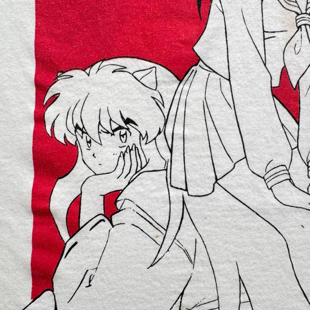 00s 犬夜叉 Tシャツ T 白 INUYASHA ch-u-2505-034