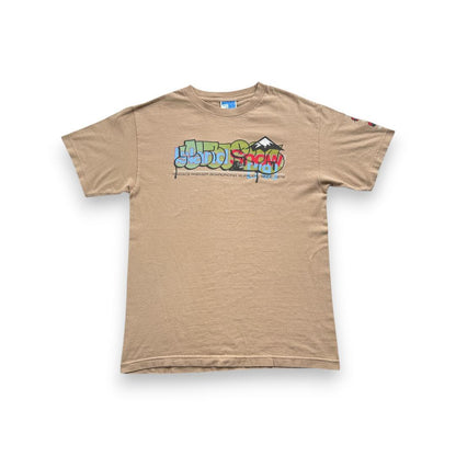 90s エクストララージ xlarge USA製 Tシャツ ベージュ br-u-2505-002