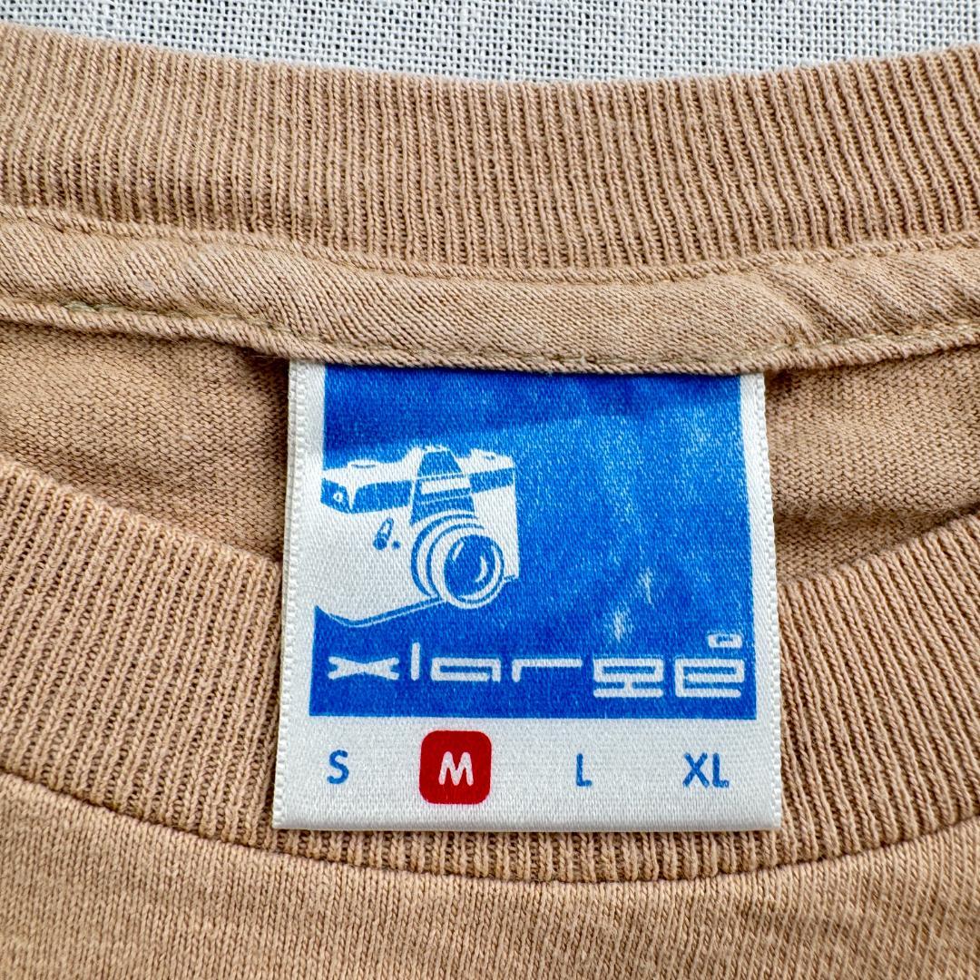 90s エクストララージ xlarge USA製 Tシャツ ベージュ br-u-2505-002