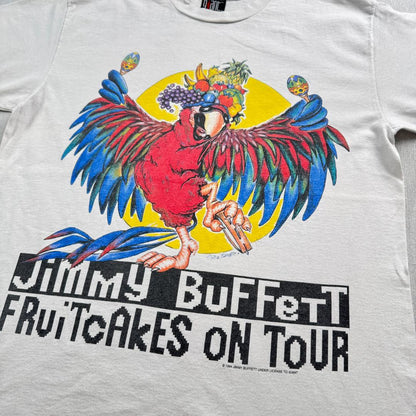 90s Jimmy Buffett ジミーバフェット バンT 白 ba-t-2505-005