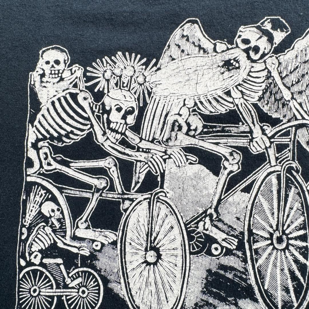 90s 00s メキシカン アート Tシャツ L ドンキホーテ POSADA D a-000035