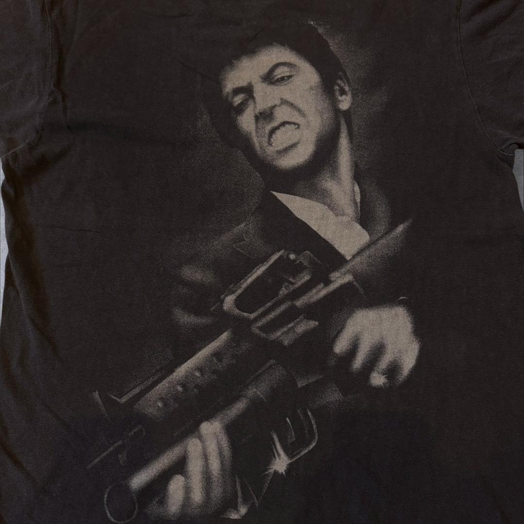 スカーフェイス SCARFACE 映画T アルパチーノ Tシャツ z-000003