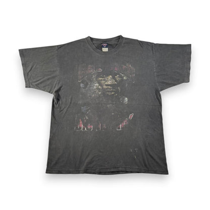 00s 50cent Tシャツ ラップT ヒップホップ 黒 XL ba-000045