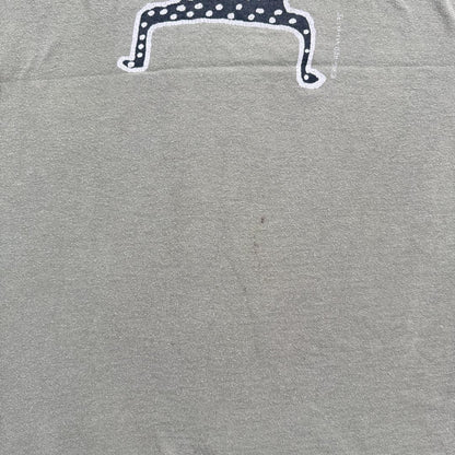 90s Tシャツ BIGHED ビッグヘッド カーキ a-u-2505-003