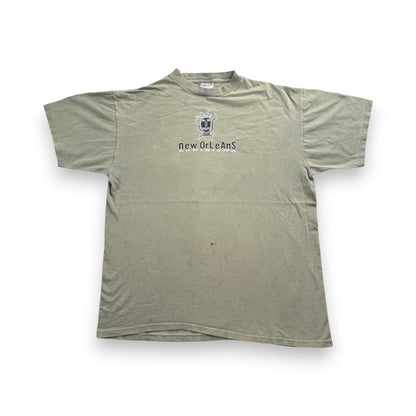 90s Tシャツ BIGHED ビッグヘッド カーキ a-u-2505-003