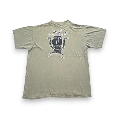 90s Tシャツ BIGHED ビッグヘッド カーキ a-u-2505-003
