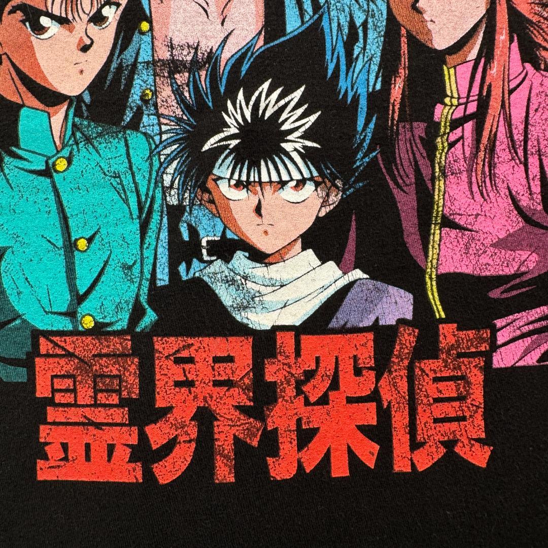 幽遊白書 Tシャツ 霊界探偵 キャラクター L ch-u-2505-029