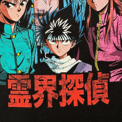 幽遊白書 Tシャツ 霊界探偵 キャラクター L ch-u-2505-029