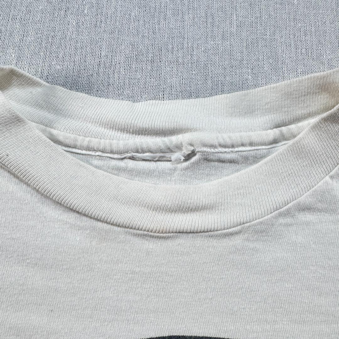 90s ディズニー プーさん Tシャツ 白 go fly a d-000027