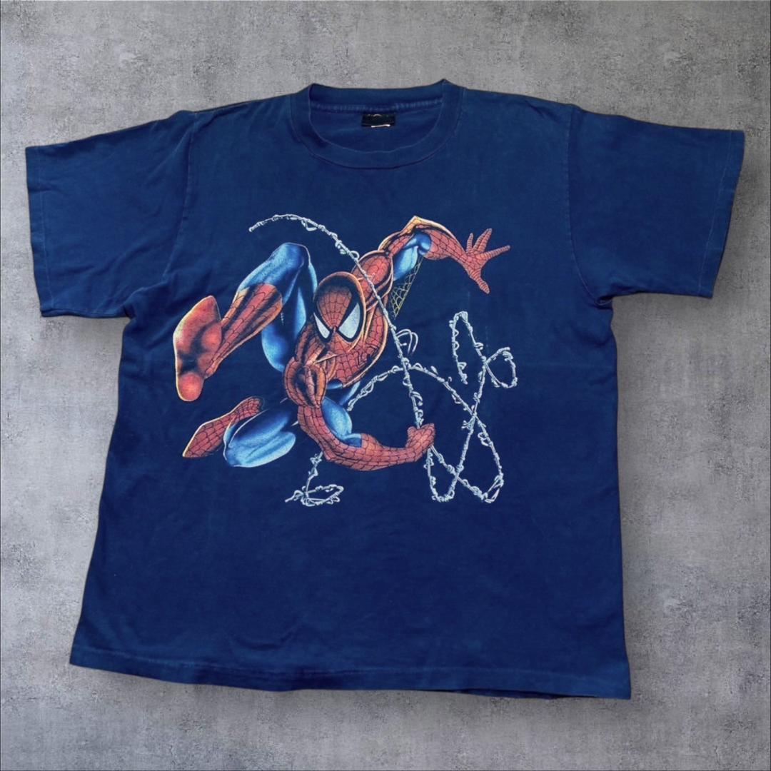 90s Tシャツ スパイダーマン USA製 changes L m-000029