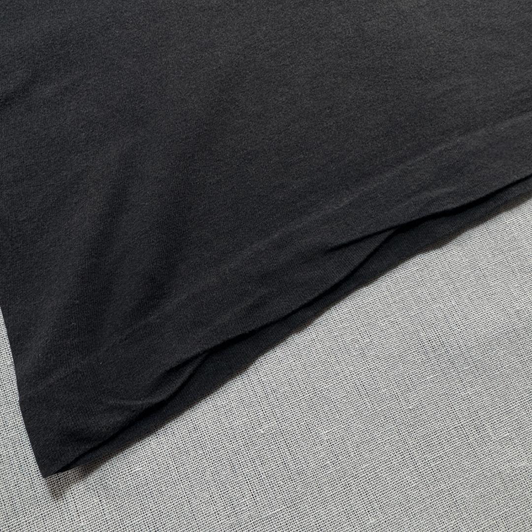 90s Tシャツ レオナルド ダヴィンチ アート ROMA 黒 a-t-2505-004
